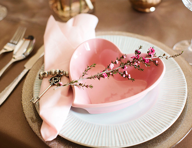 The Sweetest Ideas for a Valentine's Day Wedding - Inspired by This