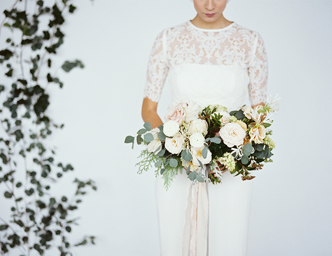 Modern White Wedding Inspiration - Inspired by This