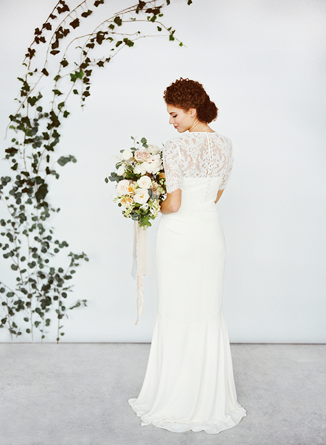 Modern White Wedding Inspiration - Inspired by This
