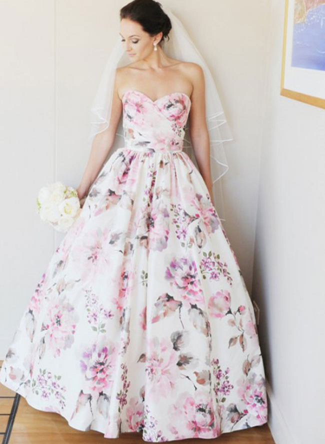 7 Alternative Wedding Dress Colors Inspired By This