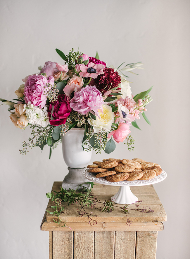 Marsala & Rose Quartz Valentine's Dinner - Inspired by This