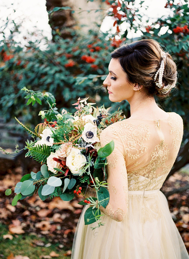 Romantic Gold Winter Wedding - Inspired by This