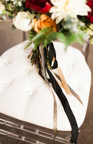 Urban Red Wedding Inspiration - Inspired by This