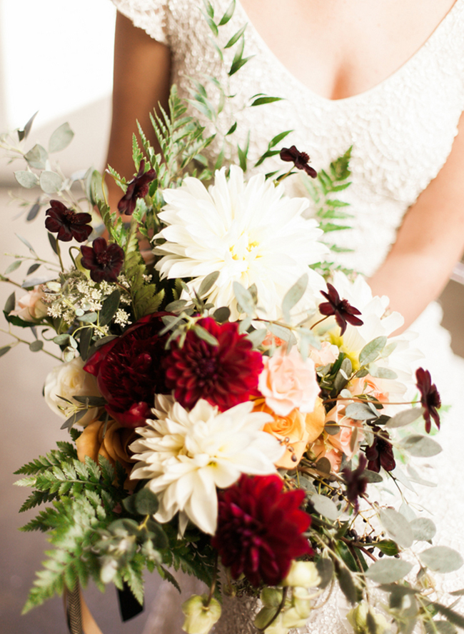 Urban Red Wedding Inspiration - Inspired by This