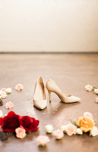 Urban Red Wedding Inspiration - Inspired by This