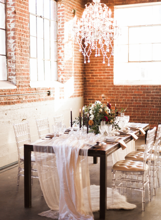 Urban Red Wedding Inspiration - Inspired by This