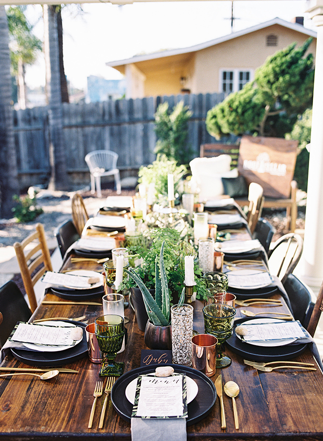 Earthy Outdoor Dinner Party - Inspired By This