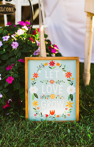 Coral & Green Countryside Wedding - Inspired by This