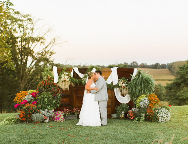Coral & Green Countryside Wedding - Inspired by This