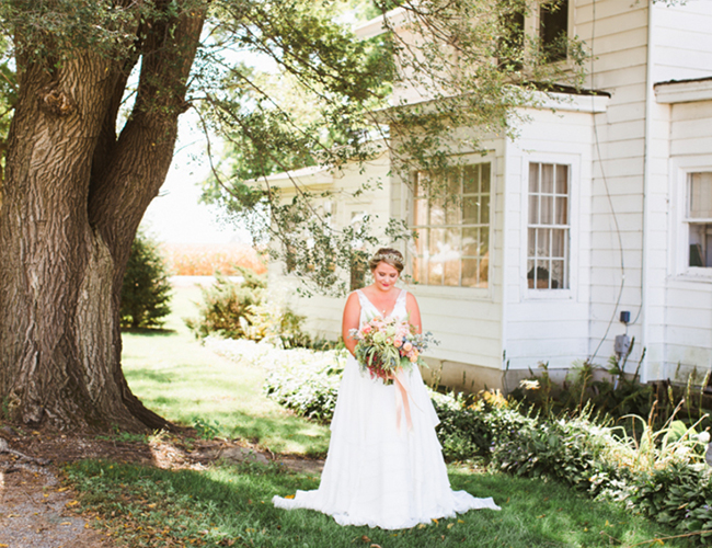 Coral & Green Countryside Wedding - Inspired by This