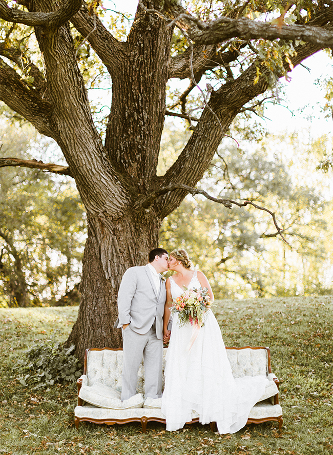 Coral & Green Countryside Wedding - Inspired by This