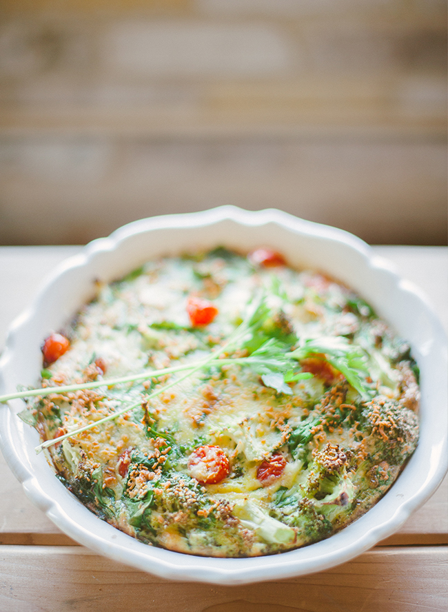 Vegetable Breakfast Frittata - Inspired by This