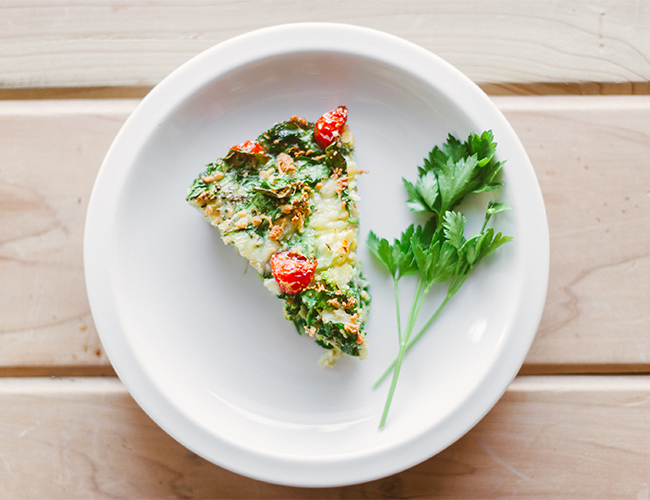 Vegetable Breakfast Frittata - Inspired by This