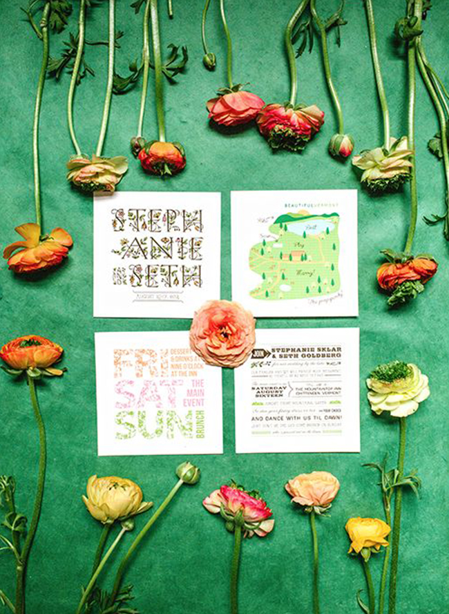 25 Really Pretty Green Wedding Details - Inspired by This