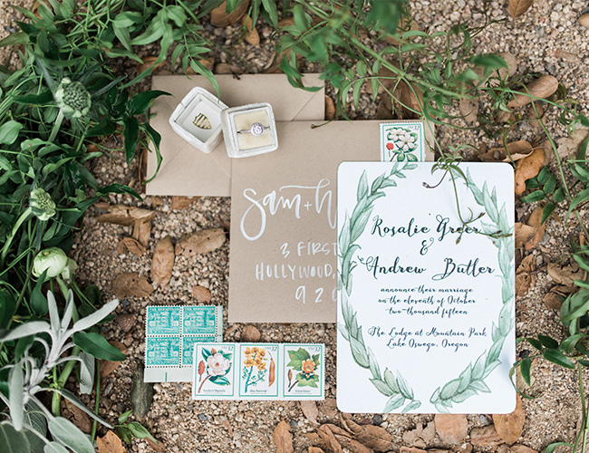 25 Really Pretty Green Wedding Details - Inspired by This