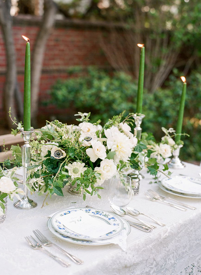 25 Really Pretty Green Wedding Details - Inspired by This
