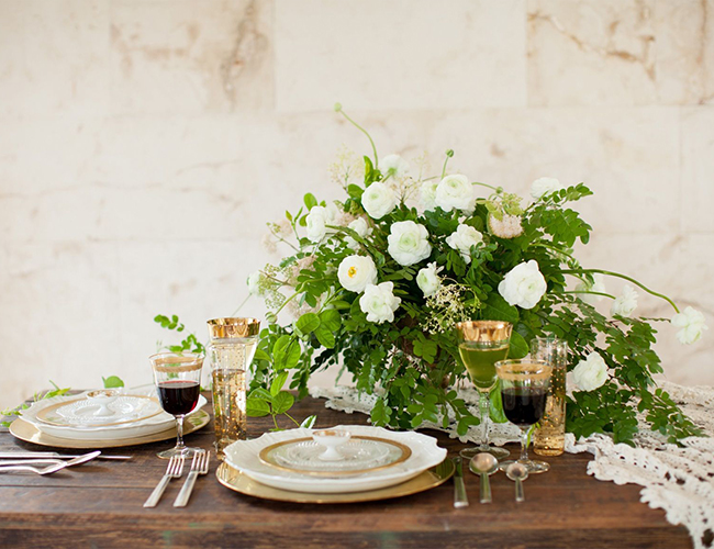 25 Really Pretty Green Wedding Details - Inspired by This