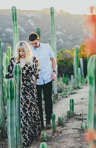 Desert Engagement Session - Inspired by This