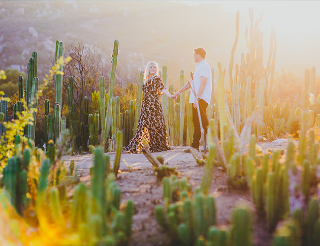 Desert Engagement Session - Inspired by This