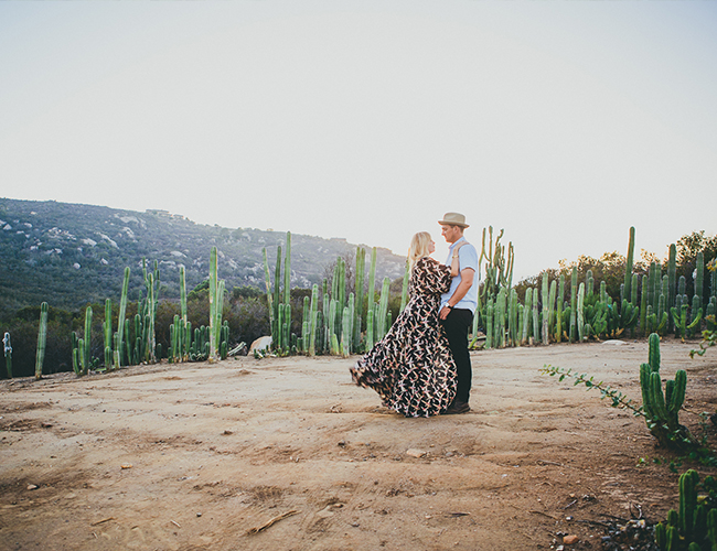 Desert Engagement Session - Inspired by This