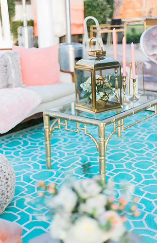 Blush & Gold Summer Wedding - Inspired by This