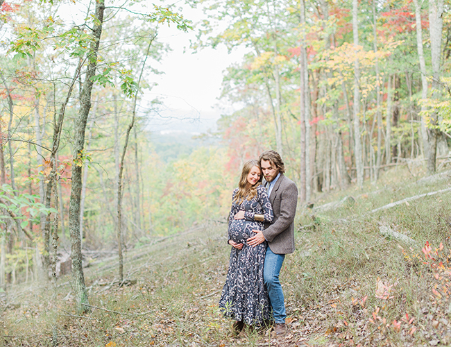 Mountain Maternity Photos in Georgia - Inspired by This 