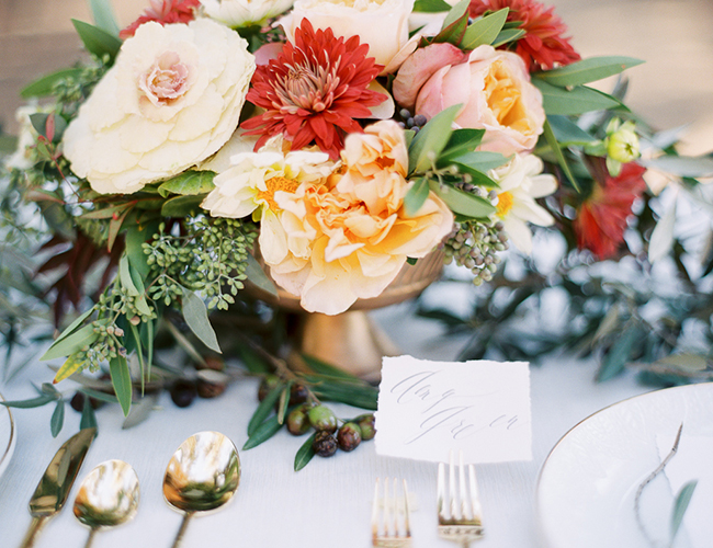 Gold Ethereal Wedding Inspiration - Inspired by This