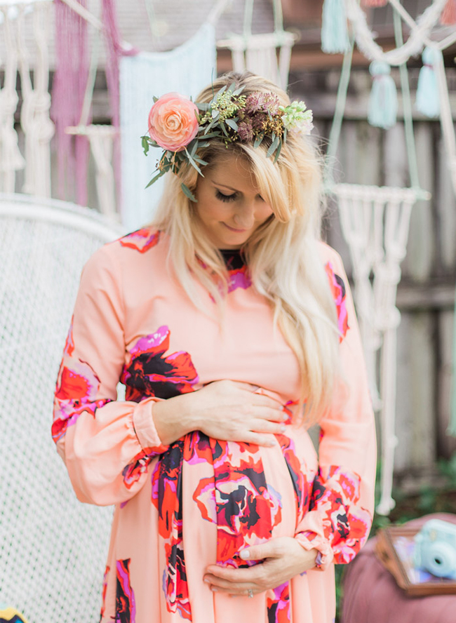 Vintage Backyard Baby Shower - Inspired by This