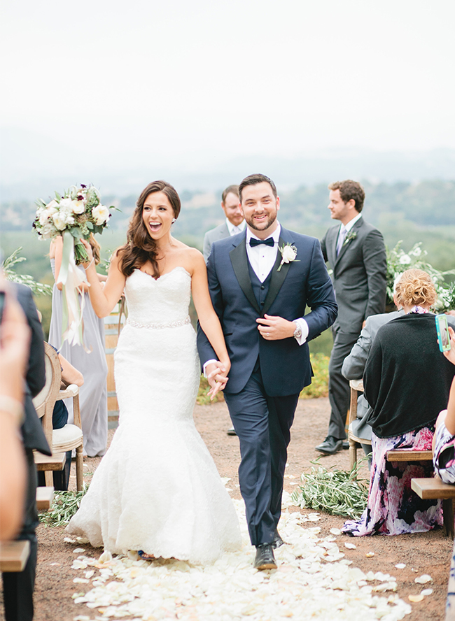 Natural Sonoma Winery Wedding - Inspired by This