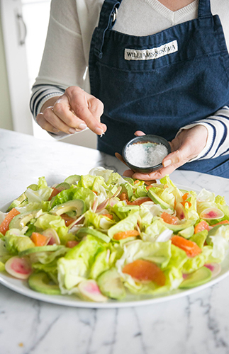 St. Patrick's Day Salad & Pumpkin Brittle - Inspired by This