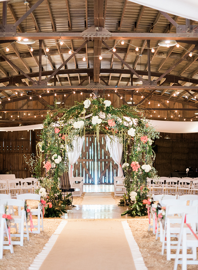 Rustic Pink Barn Wedding - Inspired by This