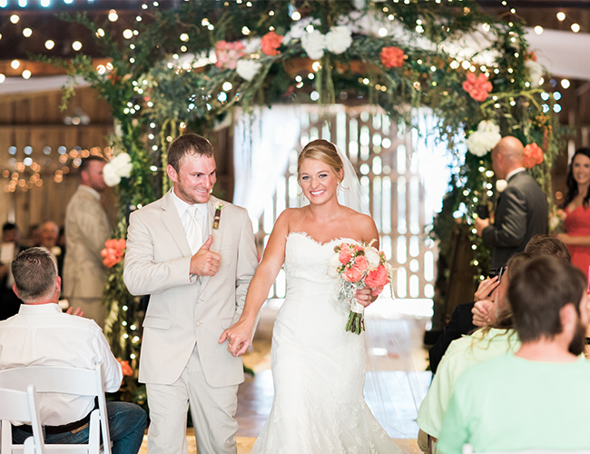 Rustic Pink Barn Wedding - Inspired by This