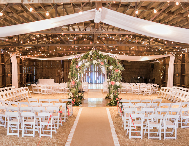 Rustic Pink Barn Wedding - Inspired by This