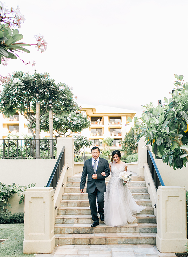 Pastel Four Seasons Maui Wedding - Inspired by This