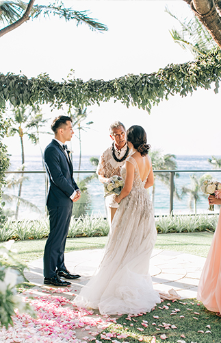 Pastel Four Seasons Maui Wedding - Inspired by This