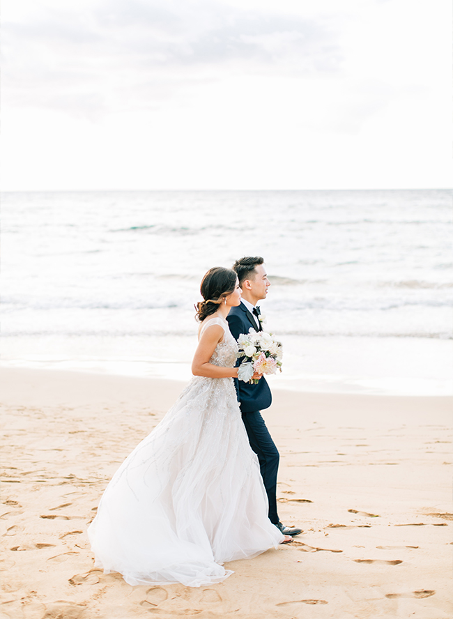 Pastel Four Seasons Maui Wedding - Inspired by This