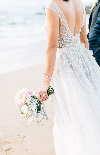 Pastel Four Seasons Maui Wedding - Inspired by This