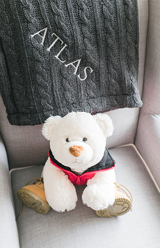 Blue & Grey Travel Inspired Nursery - Inspired by This