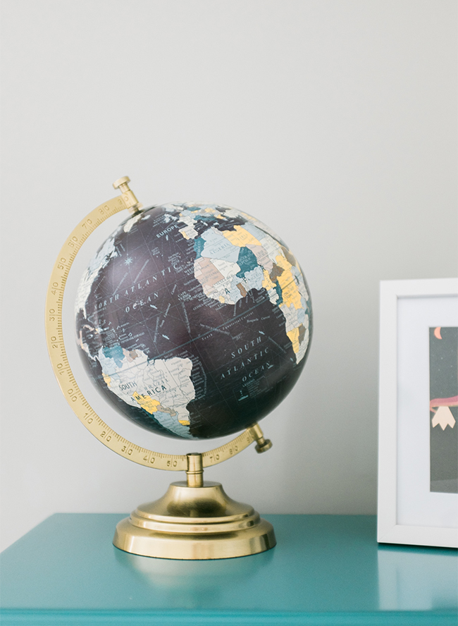 Blue & Grey Travel Inspired Nursery - Inspired by This