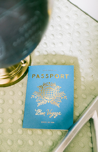 Blue & Grey Travel Inspired Nursery - Inspired by This