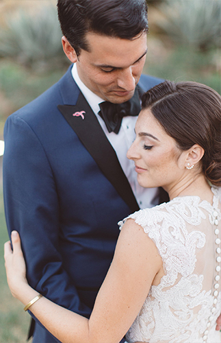 Navy & Orange Hummingbird Nest Ranch Wedding - Inspired by This