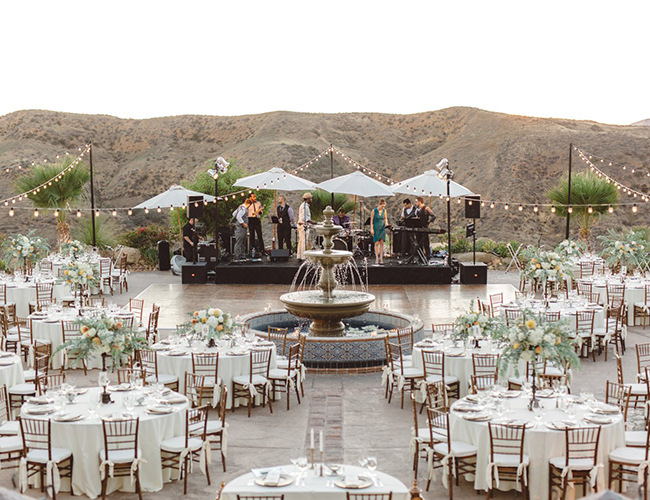 Navy & Orange Hummingbird Nest Ranch Wedding - Inspired by This