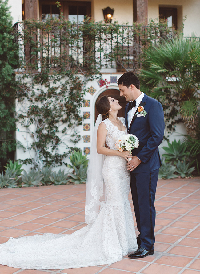 Navy & Orange Hummingbird Nest Ranch Wedding - Inspired by This