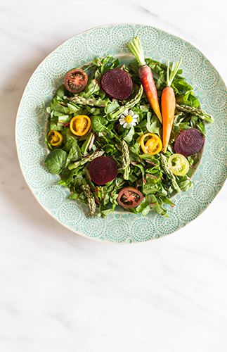 Vibrant Carrot & Beet Spring Salad - Inspired by This