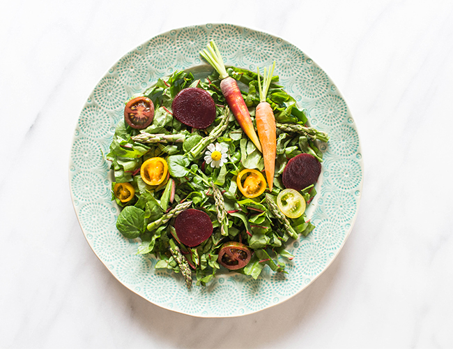 Vibrant Carrot & Beet Spring Salad - Inspired by This