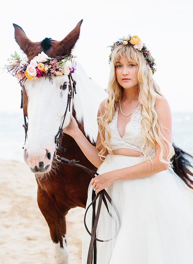 Romantic Pink Hawaii Beach Elopement - Inspired by This