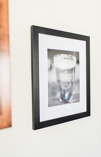  Earth Toned Living Area & Bar Makeover - Inspired by This