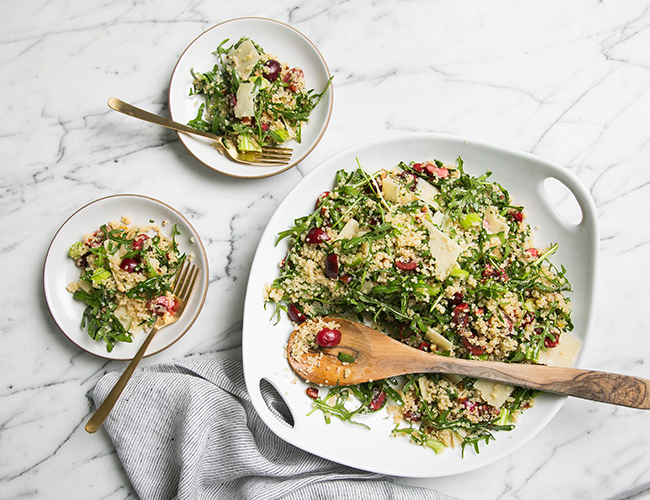 Cherry Quinoa Salad Recipe - Inspired by This