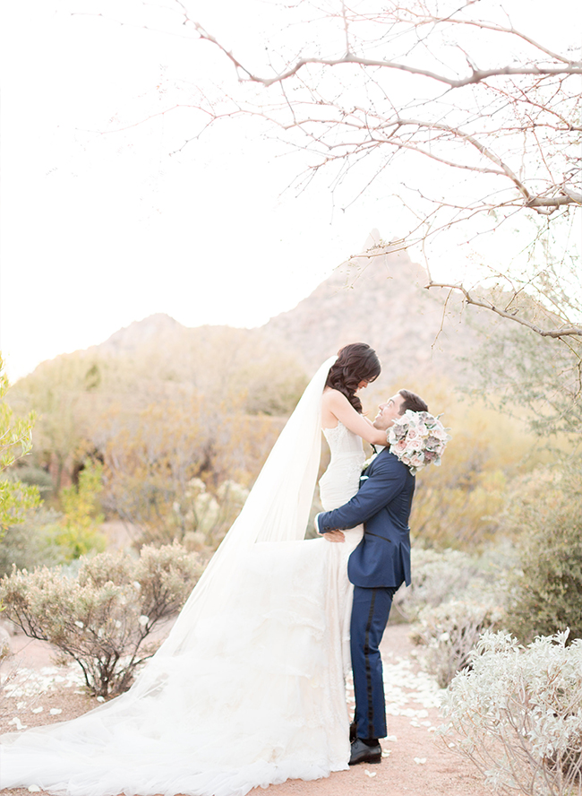 Pink Desert Wedding in Scottsdale - Inspired by This