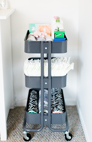 Black, White & Coral Girl Nursery - Inspired by This